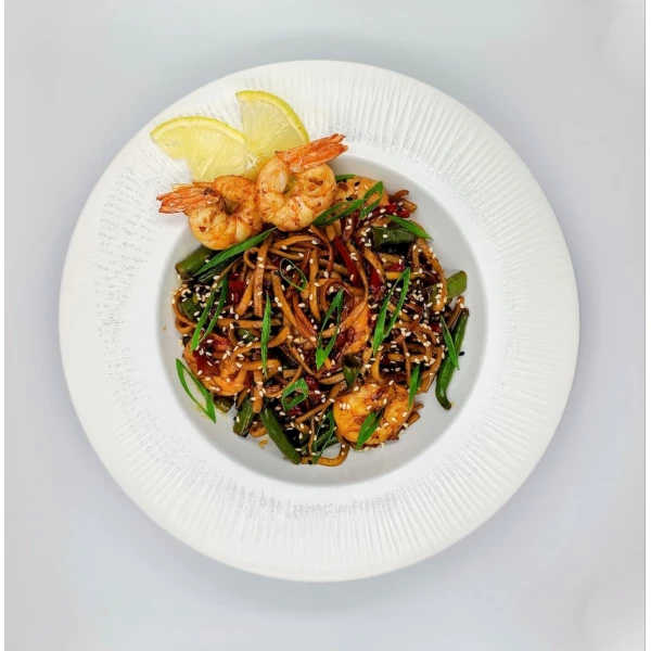 ЛОКШИНА З КРЕВЕТКОЮ